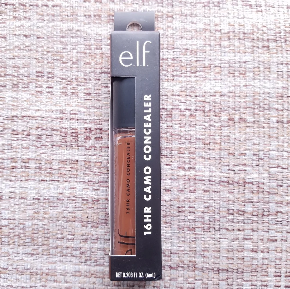 💋 4 for $12 ELF 16 HR Camo Concealer Rich Ebony e.l.f. #85858, New, Unopened